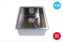 Zenuno 340u Deep Stainless Steel Sink